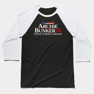 Archie Bunker 24 Stifle Yourself Dingbat 2024 Baseball T-Shirt